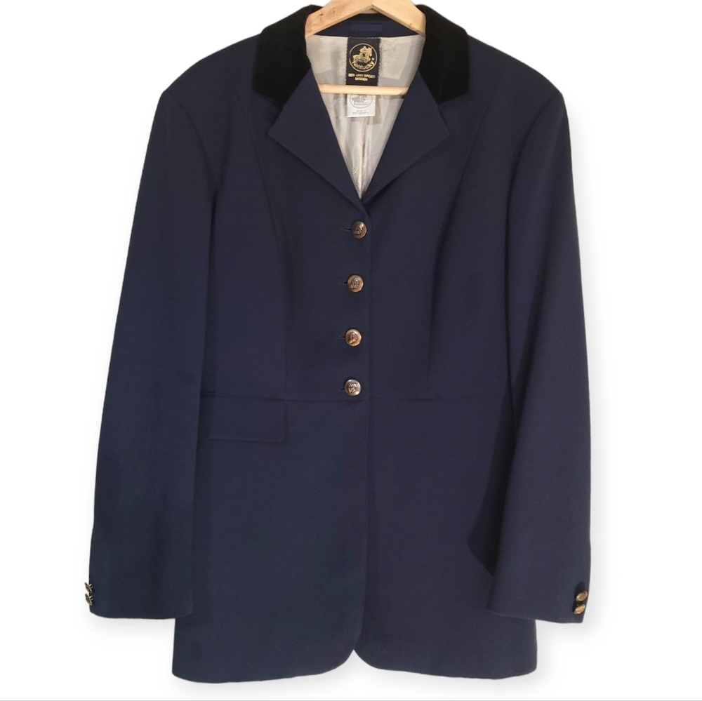 Kentucky Navy Blue Wool Show Jacket